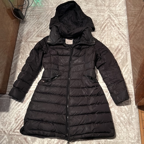 MONCLER flammette giubbotto black sz3 - Picture 2 of 16